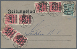 Deutsches Reich: 1890/1938, ZEITUNGSSACHE, Interessantes Konvolut Mit Ca.30 Zeitungssachen Beginnend - Collections