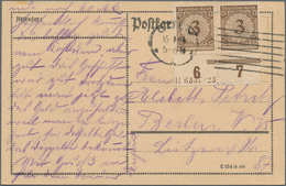 Deutsches Reich: 1921/1943, Partie Mit Ca.30 Belegen, Alle Frankiert Mit Rand- Bzw. Eckrandmarken, D - Collections