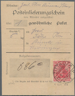 Deutsches Reich - Germania: 1900/1921, Gehaltvoller Sammlungsbestand Mit Ca.40 Belegen, Dabei Besond - Verzamelingen