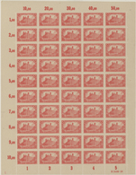 Deutsches Reich - Inflation: Inflation, Große Bogensammlung Mit Ca. 640 Bogen In 11 Mappen, Dabei OP - Verzamelingen