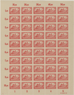 Deutsches Reich - Inflation: Inflation, Große Bogensammlung Mit Ca. 640 Bogen In 11 Mappen, Dabei OP - Collections