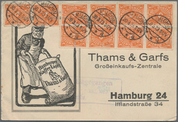 Deutsches Reich - Inflation: 1919/1923, Interessantes Konvolut Mit über 120 Belegen, Dabei Sehr Viel - Verzamelingen