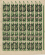 Deutsches Reich - Inflation: 1920, 5 Bis 80 Pf. Deutsches Reich / Bayern Abschied In Kompletten Boge - Colecciones