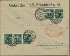 Deutsches Reich - Inflation: 1923, Gehaltvoller Sammlungsbestand Der GEBÜHRENSTEMPEL Mit ORTSANGABE - Colecciones