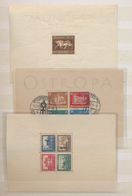 Deutsches Reich - 3. Reich: 1930/1937, Partie Von 35 Blocks (incl. Zwei Danzig), Unterschiedliche Er - Unused Stamps