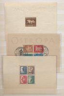 Deutsches Reich - 3. Reich: 1930/1937, Partie Von 35 Blocks (incl. Zwei Danzig), Unterschiedliche Er - Nuevos