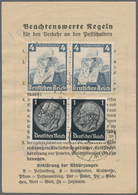 Deutsches Reich - 3. Reich: 1933/1945, Gehaltvoller Sammlungsbestand Mit Ca.140 Belegen, Dabei Einsc - Ungebraucht