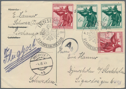 Deutsches Reich - 3. Reich: 1933/1945, Reichhaltiger Und Vielseitiger Bestand Von Ca. 1.250 Briefen, - Unused Stamps