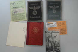 Deutsches Reich - 3. Reich: 1933/1945. Ausweise, Arbeitsbücher, Kennkarten, Dokumente, Etc Aus Dem D - Nuovi