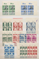 Deutsches Reich - 3. Reich: 1934/1943, Postfrische Partie Von Mittleren Und Besseren Ausgaben, Meist - Unused Stamps