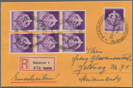 Deutsches Reich - 3. Reich: 1934/1945, Gehaltvoller Sammlungsbestand Mit Ca.130 Belegen, Dabei Viele - Unused Stamps