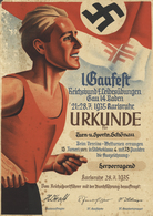 Deutsches Reich - 3. Reich: 1935, 1.Gaufest Reichsbund F. Leibesübungen Gau 14 Baden 12.-28.7.1935 K - Nuevos