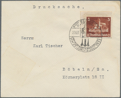 Deutsches Reich - 3. Reich: 1935, OSTROPA, Attraktives Konvolut Mit 10 Belegen, Dabei Ostropa-Block - Unused Stamps