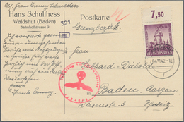 Deutsches Reich - 3. Reich: 1935/1944, Kleiner Sammlungsbestand Von 29 Belegen Im Grenztarif Zwische - Unused Stamps