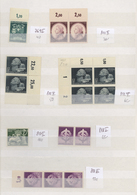 Deutsches Reich - 3. Reich: 1941/1945, Saubere Sammlungspartie Von 30 Verschiedenen Plattenfehlern ( - Unused Stamps