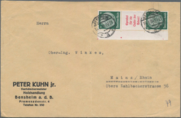 Deutsches Reich - Zusammendrucke: 1920/1934, Partie Von 18 Briefen Mit Zusammendruck-Frankaturen, Da - Se-Tenant