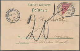 Deutsches Reich - Stempel: 1876/1960 Ca., NACHPORTO/NACHGEBÜHR, Reichhaltige Sammlung Mit Ca.240 Nac - Máquinas Franqueo (EMA)