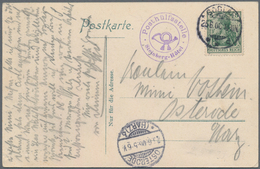 Deutsches Reich - Stempel: 1898/1935 Ca., POSTHILFSTELLEN, Reichhaltige Sammlung Mit Ca.140 Belegen, - Machines à Affranchir (EMA)