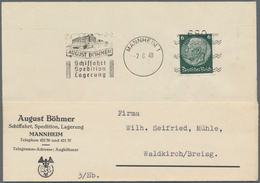 Deutsches Reich - Stempel: 1935/1941, FREIMARKENSTEMPLER-VORAUSENTWERTUNG, Konvolut Mit 8 Verschiede - Franking Machines (EMA)