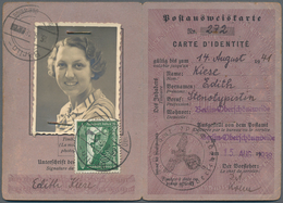 Deutsches Reich - Besonderheiten: 1912/1944, POSTAUSWEISE: Sammlung Mit 25 Postausweiskarten, Alle M - Otros & Sin Clasificación