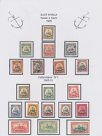 Deutsches Reich - Nebengebiete: 1900/1945, Ungebrauchte Und Teils Auch Postfrische/gestempelte Parti - Colecciones