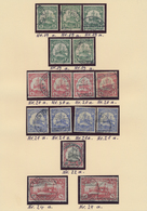 Deutsche Auslandspostämter + Kolonien: 1884/1919, Saubere, Gestempelt Und Ungebraucht/postfrisch Gef - Otros & Sin Clasificación