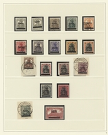 Deutsche Abstimmungsgebiete: Saargebiet: 1920/1959, Alt- Und Neusaar, In Den Hauptnummern Komplette - Unused Stamps