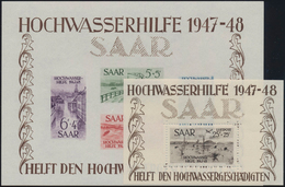 Deutsche Abstimmungsgebiete: Saargebiet: 1920/1959, Alt- Und Neusaar, Vielseitiger Bestand Auf Steck - Unused Stamps