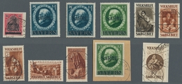 Deutsche Abstimmungsgebiete: Saargebiet: 1920-1935, überkomplette Sammlung In 4 Alben Mit U.a. Einer - Unused Stamps