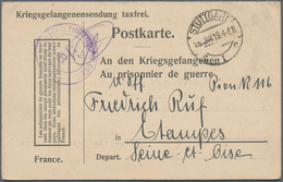 Kriegsgefangenen-Lagerpost: 1917/1966, 1. Und 2. Weltkrieg: Interessantes Lot Von Ca. 70 Belegen Aus - Otros & Sin Clasificación