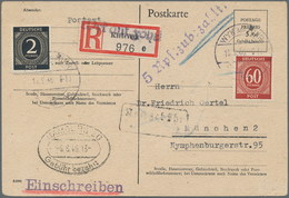 Deutschland Nach 1945: 1945 Ab, Reichhaltiger Sammlungsbestand Mit über 600 Belegen, Dabei Post Aus - Collections