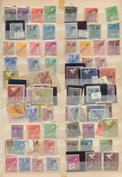 Deutschland Nach 1945: 1945/1960 (ca.), Reichhaltiger Lagerposten Auf Stecktafeln Mit Ausgaben Westz - Collections