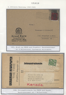 Deutschland Nach 1945: 1945/1980 (ca.), Umfangreiche Heimatsammlung "FÜRTH" Mit Einigen Hundert Brie - Colecciones