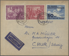 Deutschland Nach 1945: 1945-2013, Zwei Große Kartons Mit Tausenden Briefen, Belegen, Ganzsachen Und - Colecciones