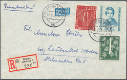 Deutschland Nach 1945: 1946/1990 (ca.), Reichhaltiger Bestand Von Geschätzt 2-3000 Belegen Ab Etwas - Sammlungen