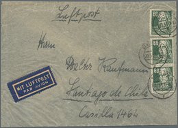 Sowjetische Zone Und DDR: 1948/52 Kleiner Posten Auslandspost Mit über 20 Belegen Dabei Briefe Karte - Collections