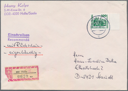 DDR: 1948/1990, Vielseitige Partie Von Ca. 420 Briefen Und Karten, Dabei Bessere Fankaturen Der Anfa - Colecciones