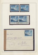 DDR: 1949/1990, Außergewöhnliche Sammlung In Neun Ringalben Sehr Individuell Und Lebhaft Gesammelt M - Collections