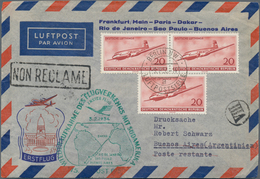 DDR: 1949/90 Ca. 400 Briefe, Drucksachen Und Ansichtskarten Aus Dem Täglichen Bedarf, Dabei Etwas Au - Collezioni