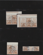 Berlin - Zusammendrucke: 1949/1952, Bauten I+II, Komplette Sauber Rundgestempelte Qualitäts-Sammlung - Zusammendrucke