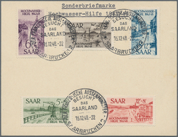 Saarland (1947/56): 1920/2011, Vielseitiger Sammlungsbestand In Drei Alben Mit Schwerpunkt Auf Neusa - Ungebraucht