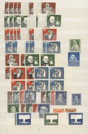 Bundesrepublik Deutschland: 1949/1956, Postfrische Zusammenstellung Mit Nur Mittleren Und Besseren A - Sammlungen