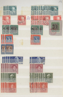 Bundesrepublik Deutschland: 1949/1968, Gestempelter Und Ungestempelter Lagerbestand In Dicken Steckb - Sammlungen