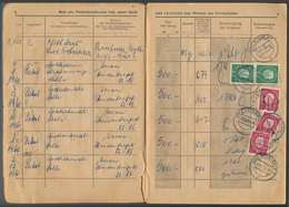 Bundesrepublik Deutschland: 1949/1981, Posteinlieferungsbuch Der Taunus-Apotheke Köln-Kalk, Mit Eint - Colecciones