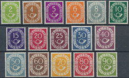 Bundesrepublik Deutschland: 1949/2018, Komplette Postfrische Sammlung, Dabei Posthornsatz Mit FFA Sc - Sammlungen