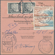 Bundesrepublik Deutschland: 1950er. Lot Von 400 Auslandspostanweisungen Und Postanweisungen Mit Post - Colecciones