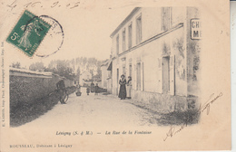 LESIGNY - La Rue De La Fontaine    PRIX FIXE - Lesigny