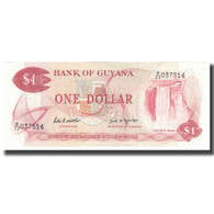 Billet, Guyana, 1 Dollar, KM:21f, NEUF - Guyana