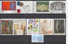 TEN AT THE TIME - FRANCE MIXED YEARS - LOT OF 10 DIFFERENT 1 - OBLITERE USED GESTEMPELT USADO - Collectors