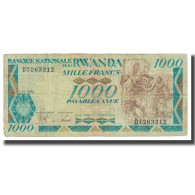 Billet, Rwanda, 1000 Francs, 1988, 1988-01-01, KM:21a, TTB - Ruanda